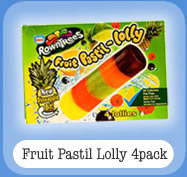  Fruit Pastil Lolly 4pack